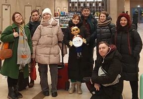 Мы прилетели в Красноярск!